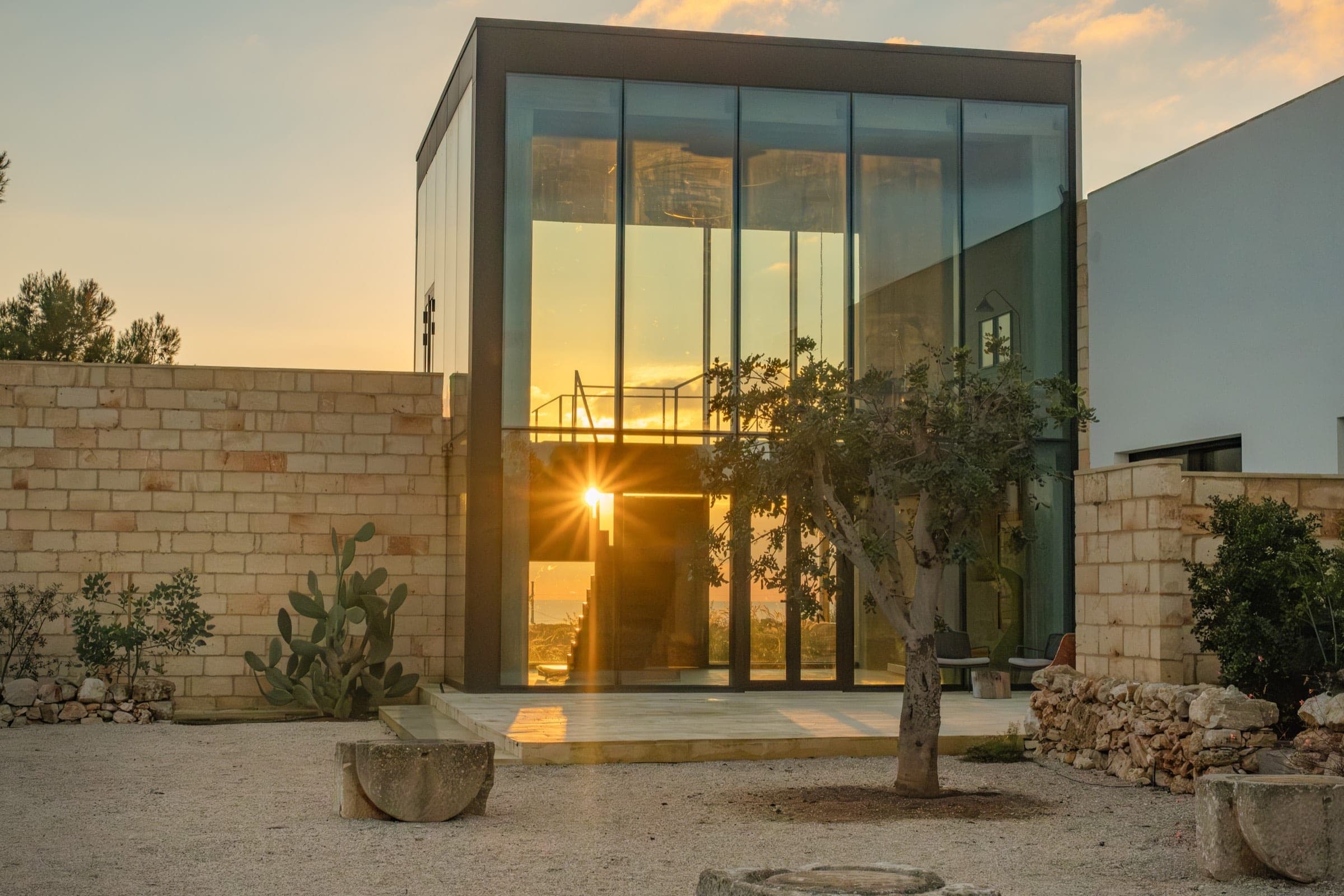 Design masseria among the olives